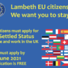Lambeth EU citizens we want you to stay
